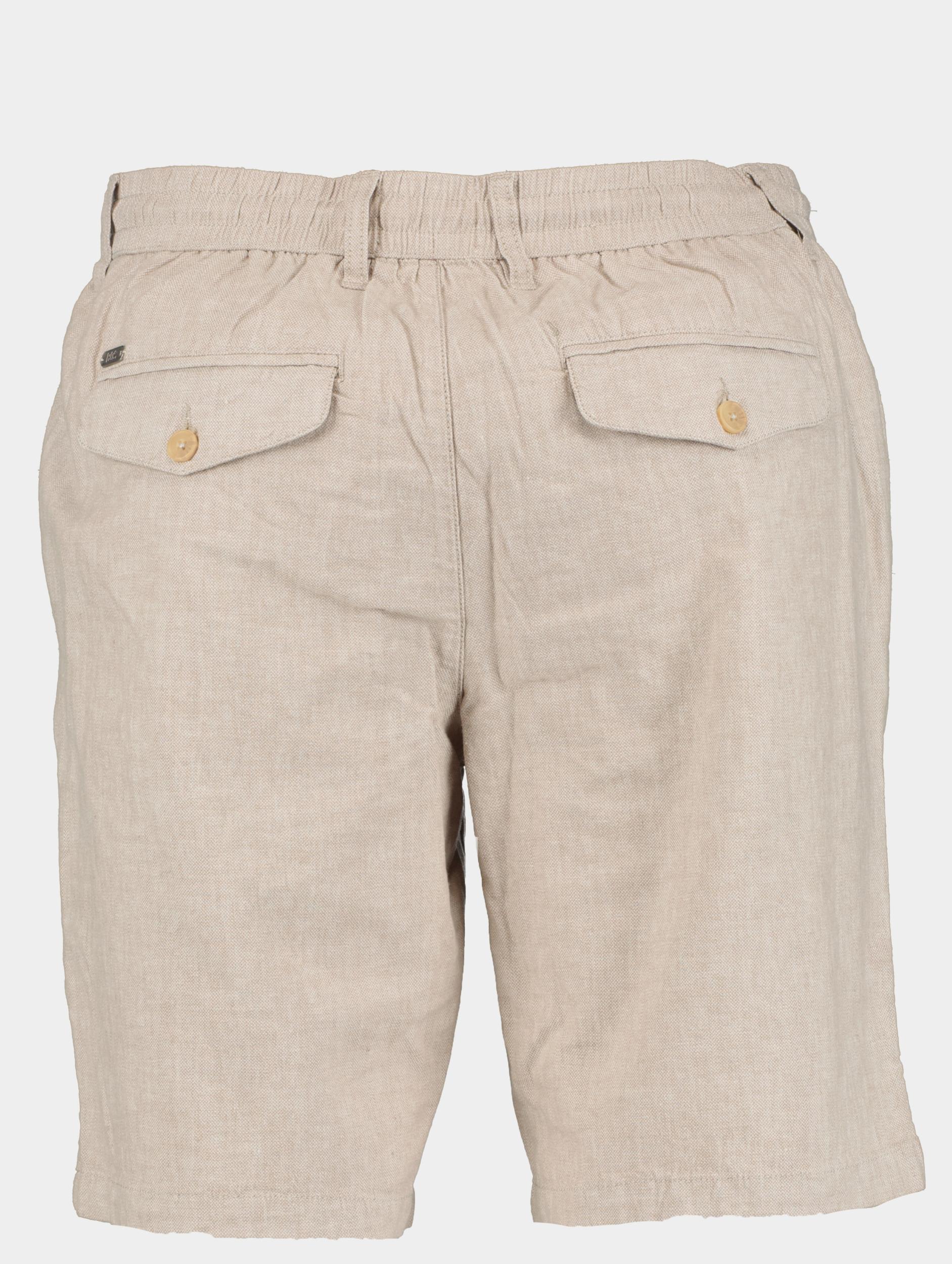 Bos Korte Broek Beige Stanley Dessin Chino Short Wi 24109ST11BO/820 sand