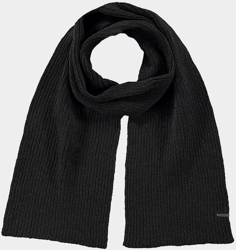 Barts Shawl Zwart Wilbert Scarf 3857/01