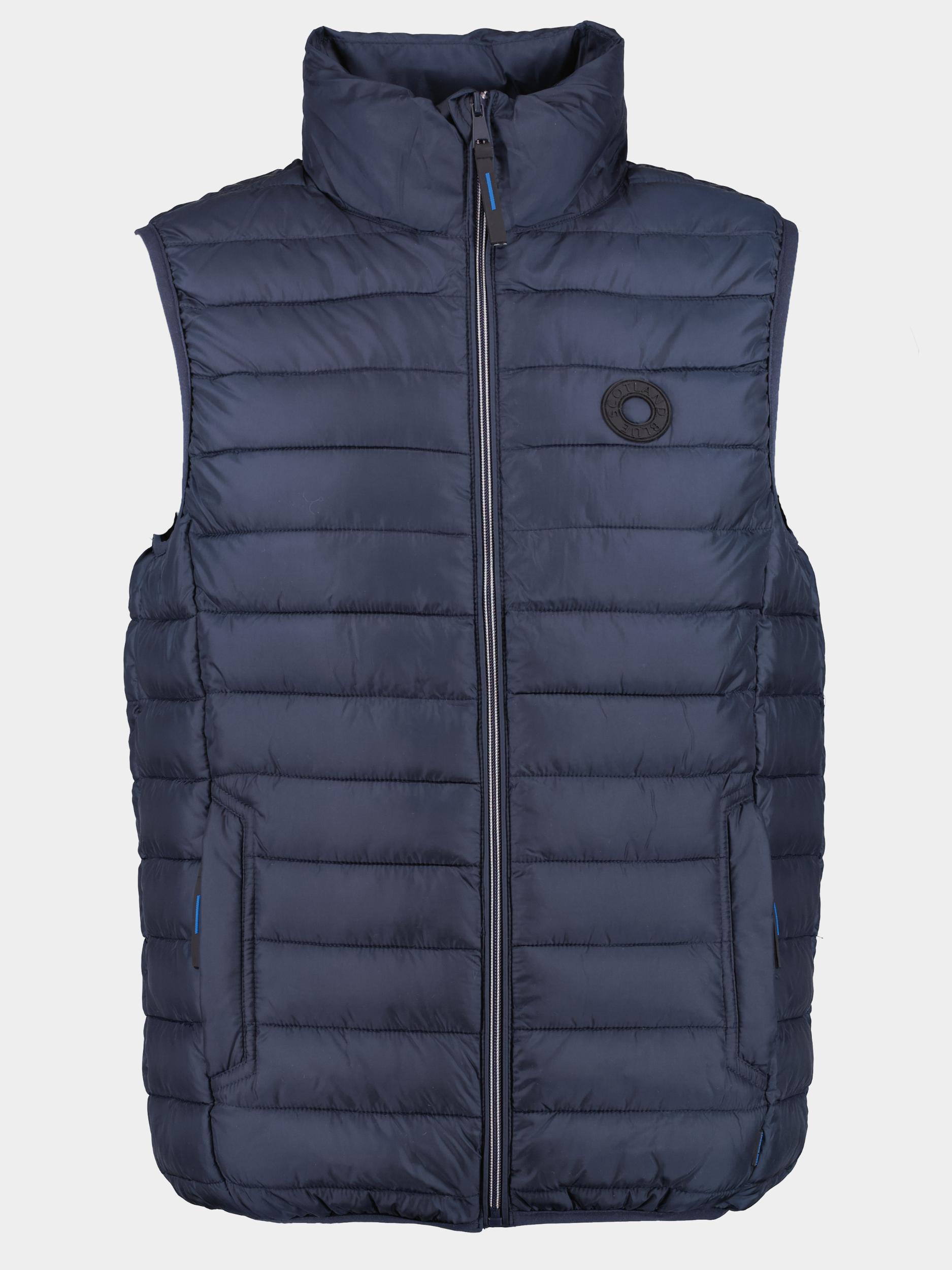 Scotland Blue Bodywarmer Blauw Mountain Stepped Bodywarmer 24101MO05SB/290 navy