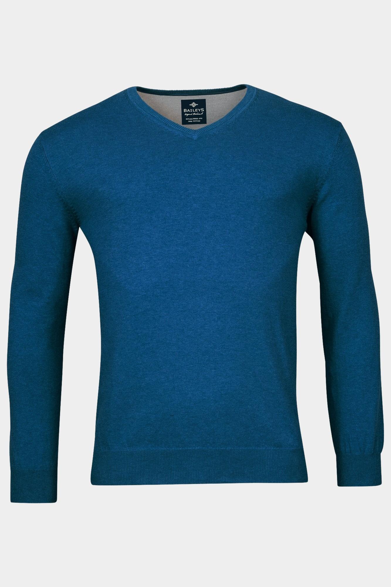 Baileys Pullover Blauw V-Neck 428100CCT-3/685