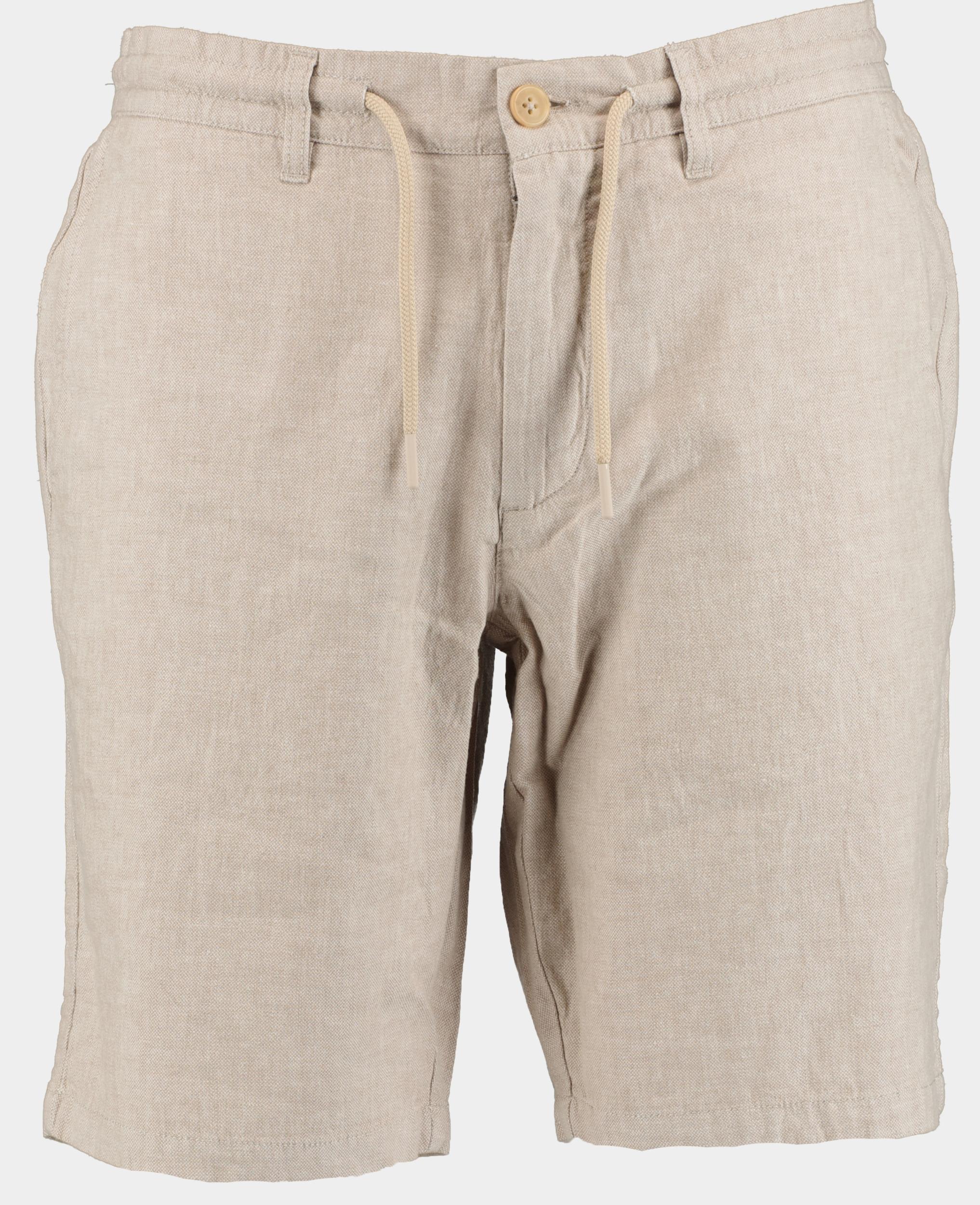 Bos Korte Broek Beige Stanley Dessin Chino Short Wi 24109ST11BO/820 sand