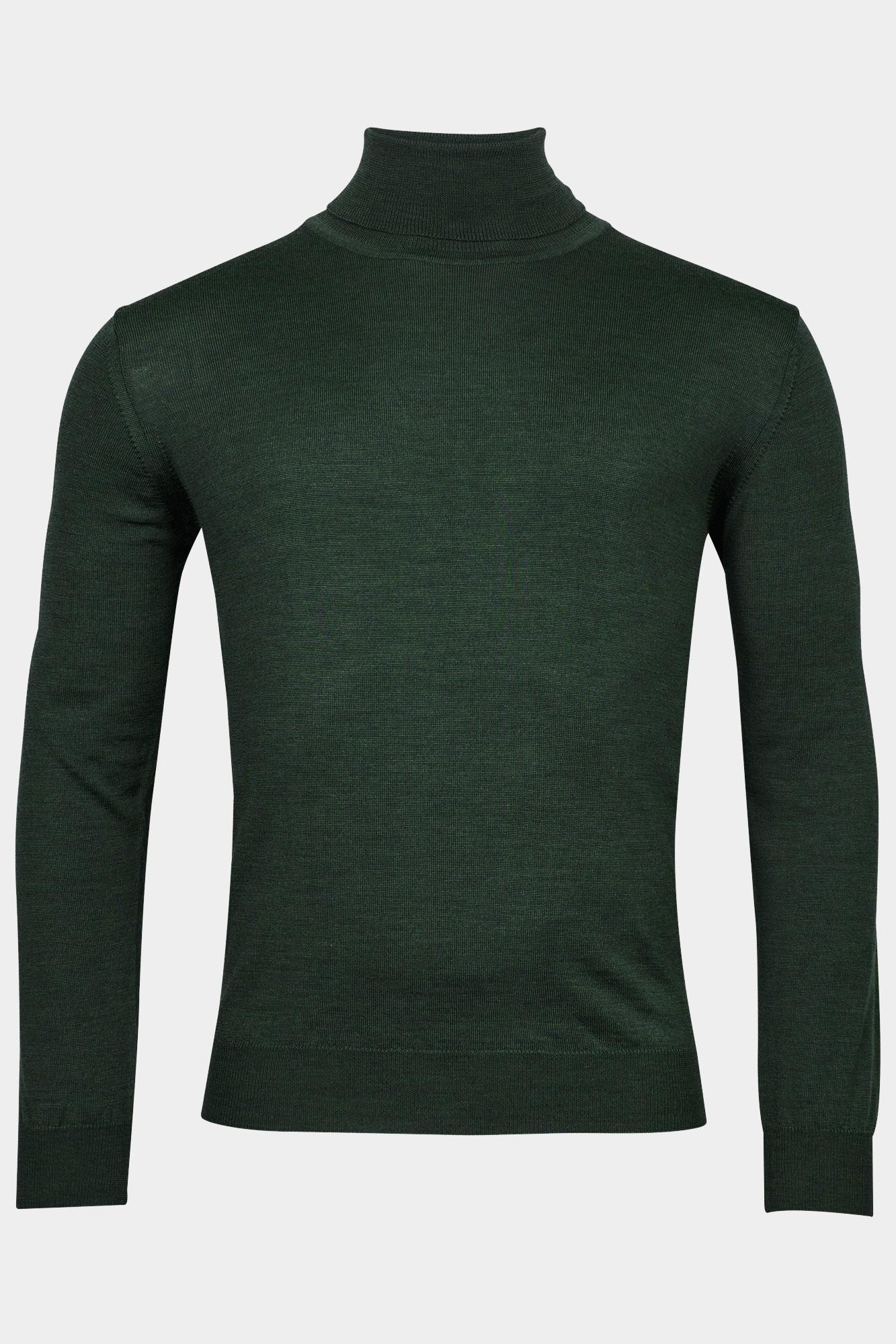 Baileys Coltrui Groen High Neck Pullover  12gg sing 320069/79