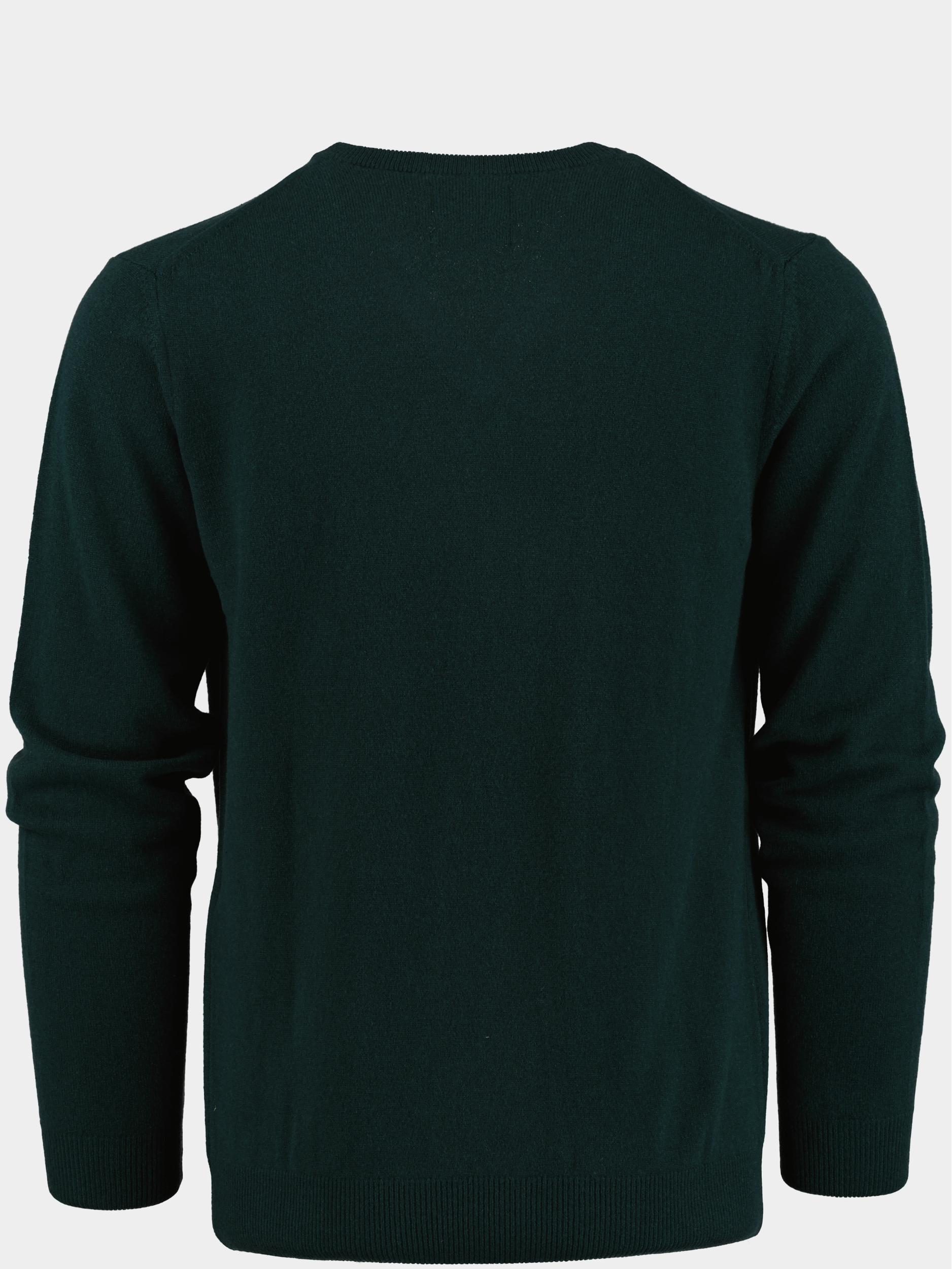 Gant Pullover Groen Superfine Lambswool V-Neck 87212/374