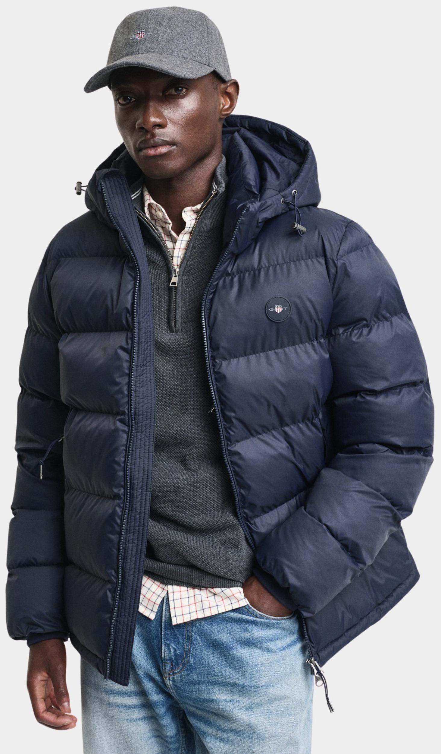 Gant Winterjack Blauw Active Cloud Jacket 7006452/433