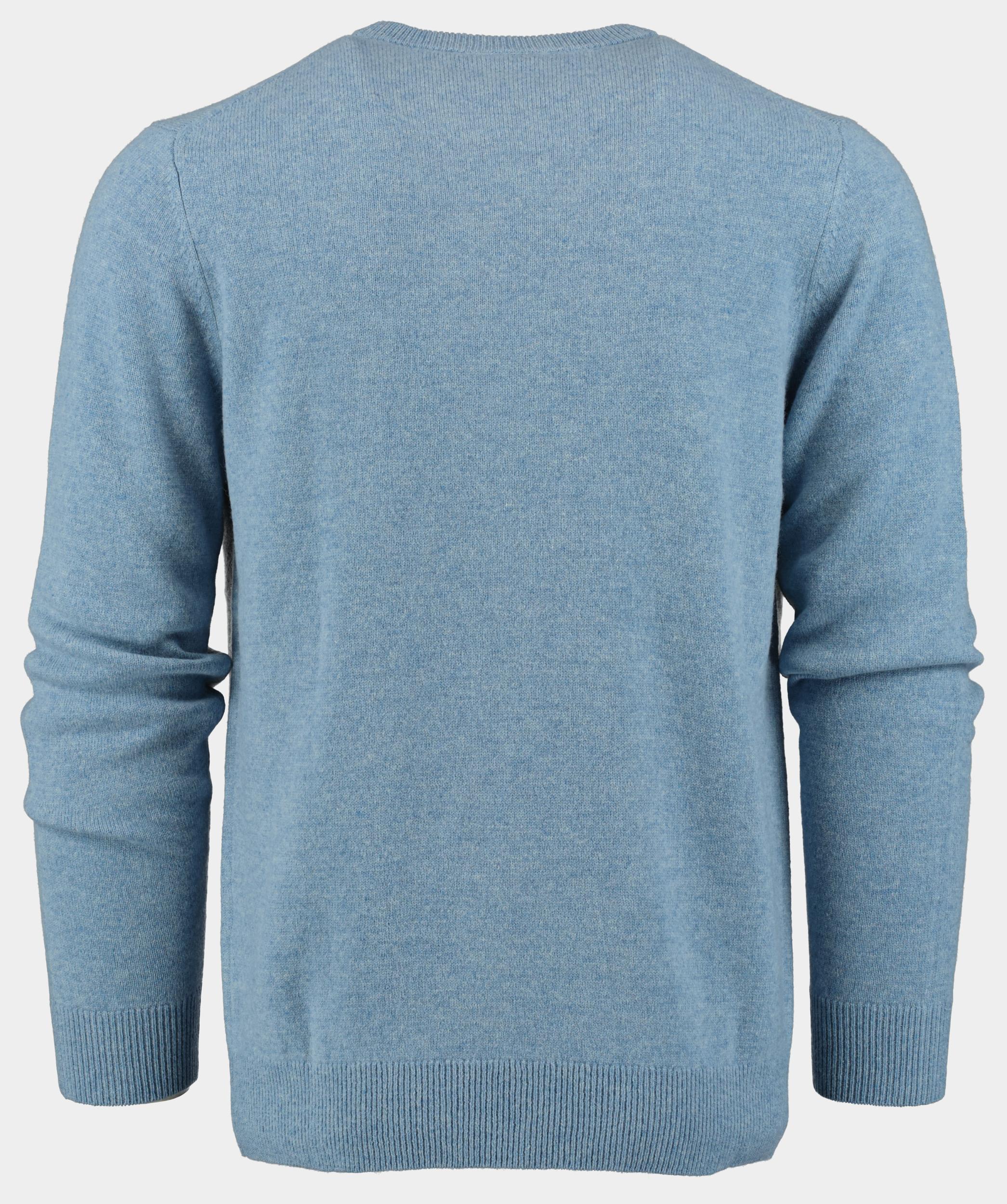 Born With Appetite Pullover Blauw Axl R-neck Pullover Light Mer 24305AX19/210 light blue