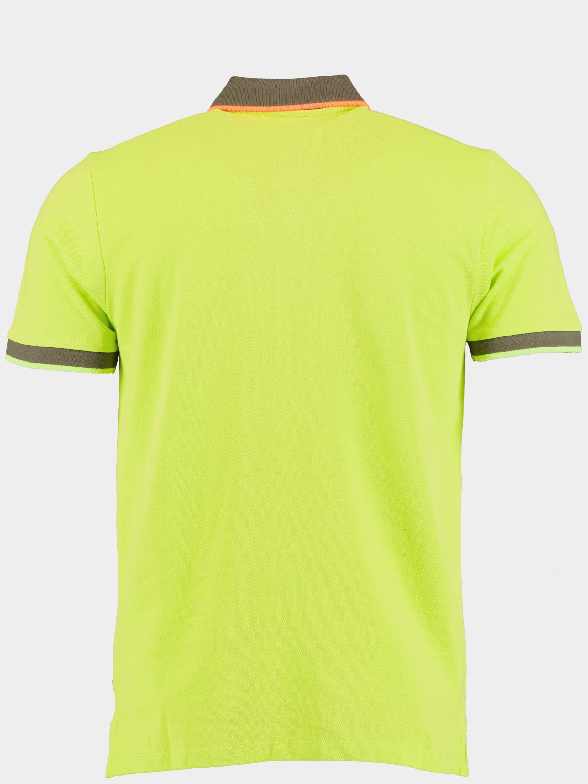 Bos Polo korte mouw Geel Polo Fluor 7822423/407