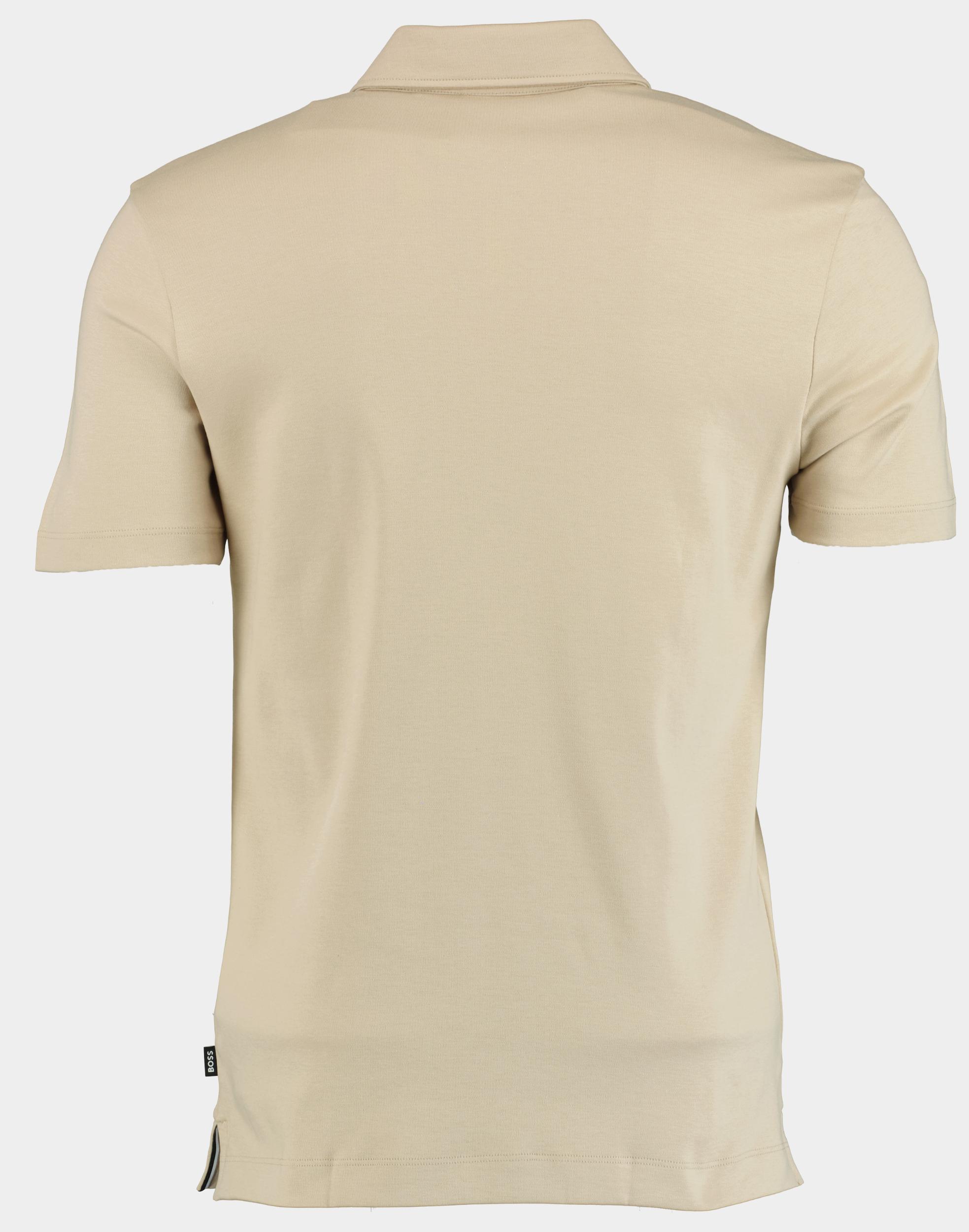 BOSS Black Polo korte mouw Beige Palosh 30 10241542 01 50471335/275