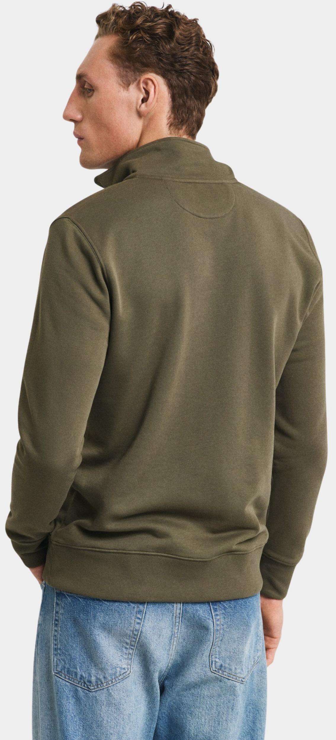 Gant Half Zip Groen REG SHIELD HALF ZIP SWEAT 2008005/301