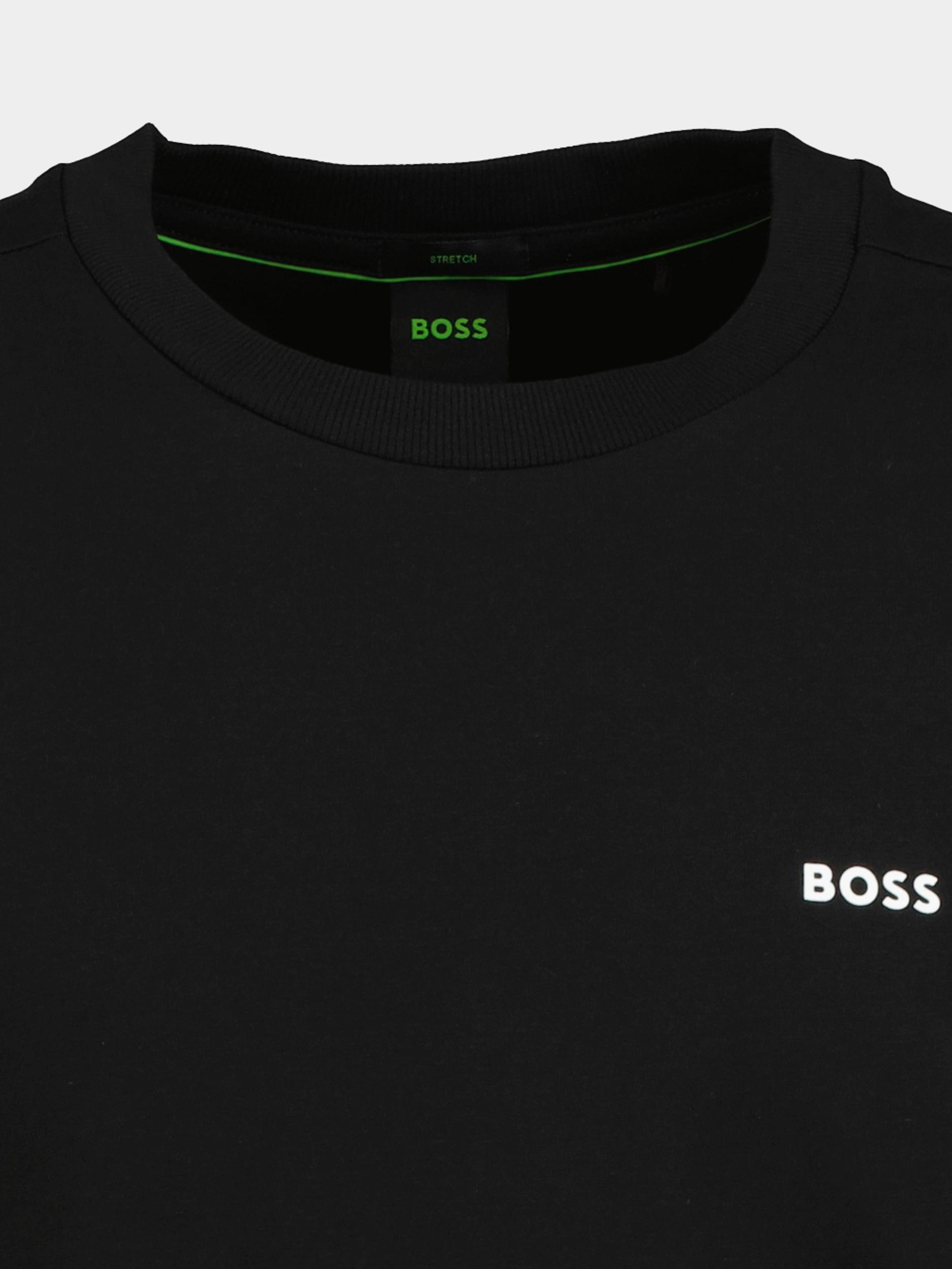 BOSS Green T-shirt korte mouw Zwart Tee 10110340 01 50469057/001