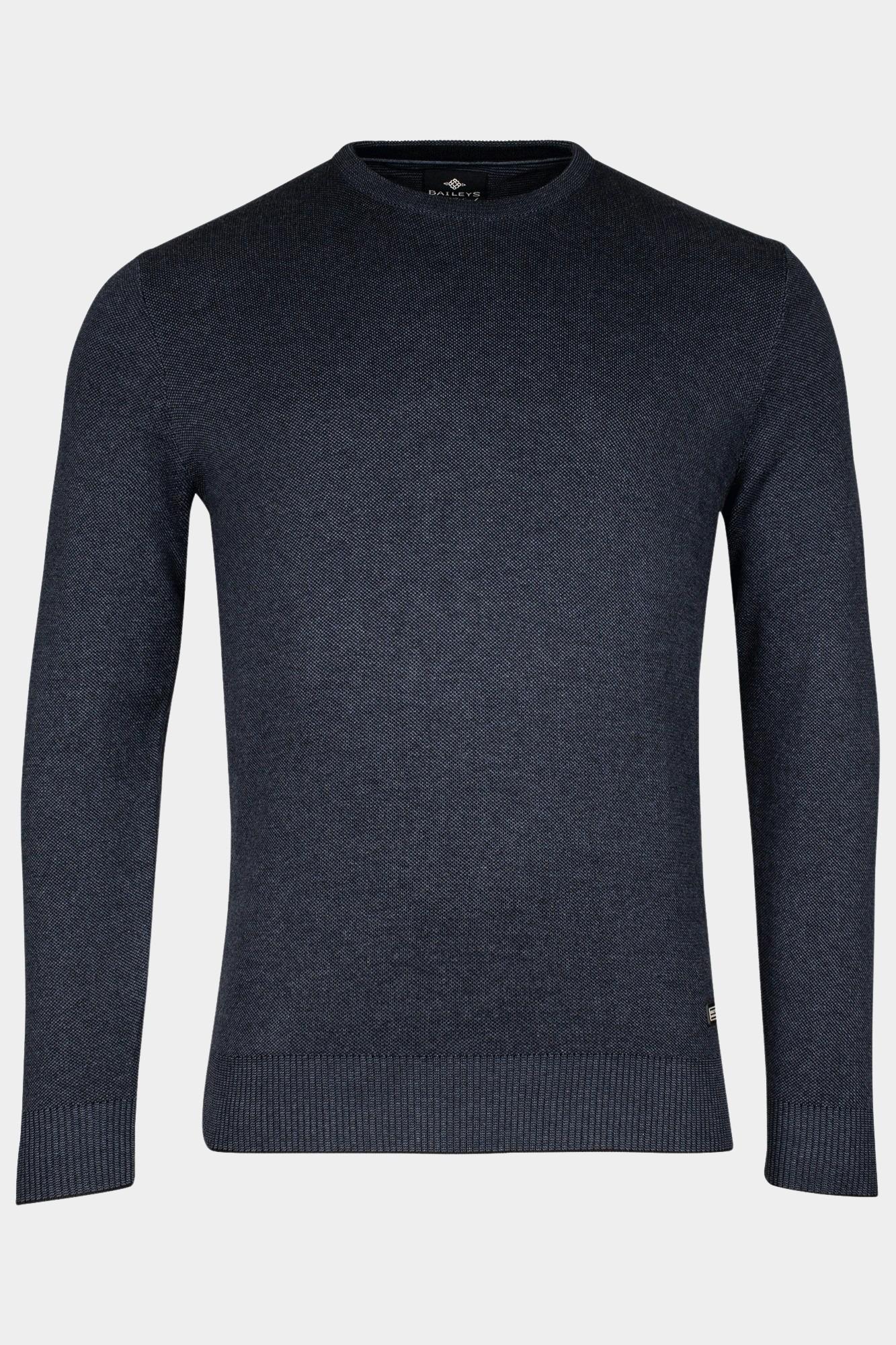 Baileys Pullover Blauw O-neck 428209/675