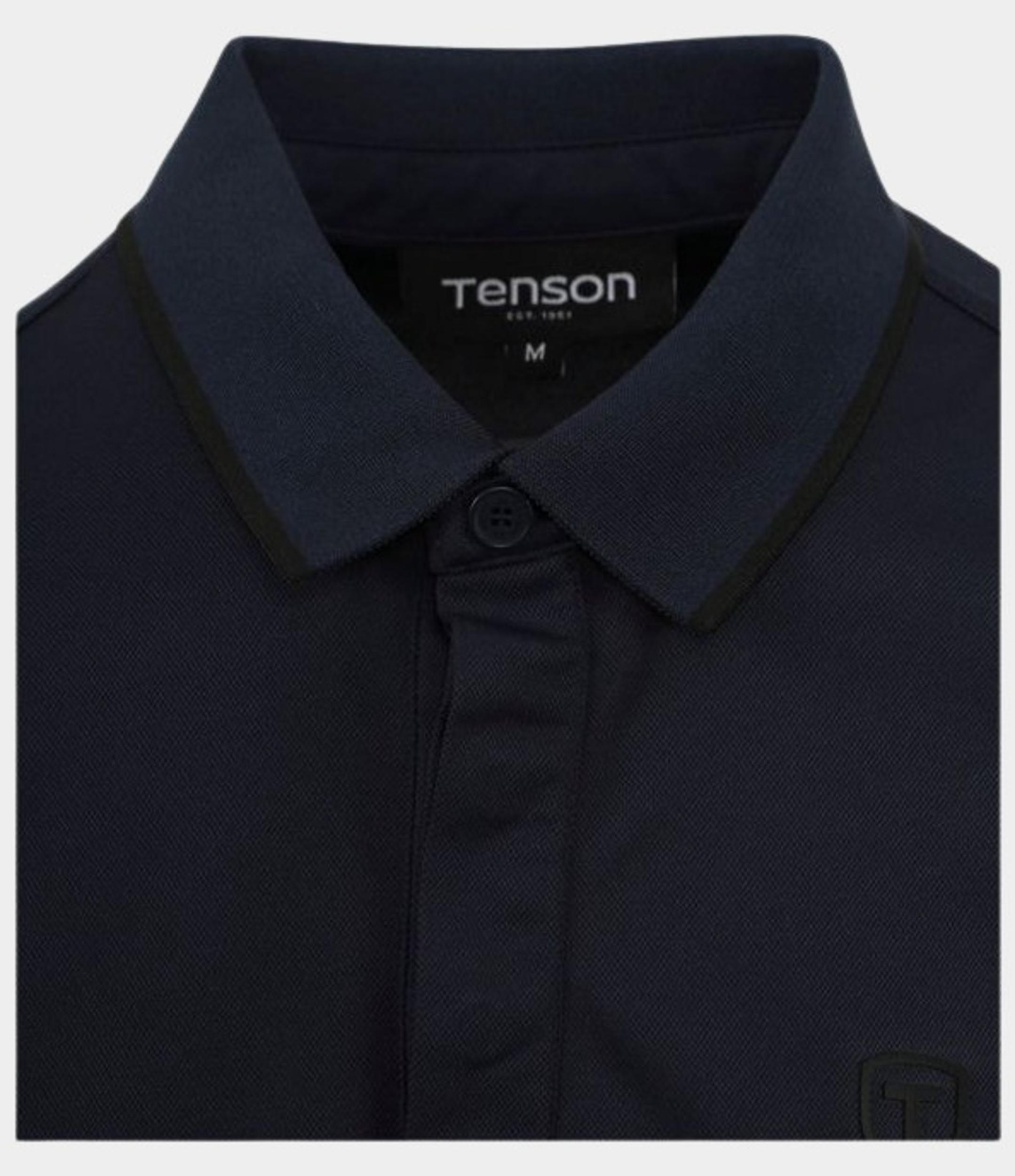 Tenson Polo korte mouw Blauw TXLite Q-dry Polo 5017662/590