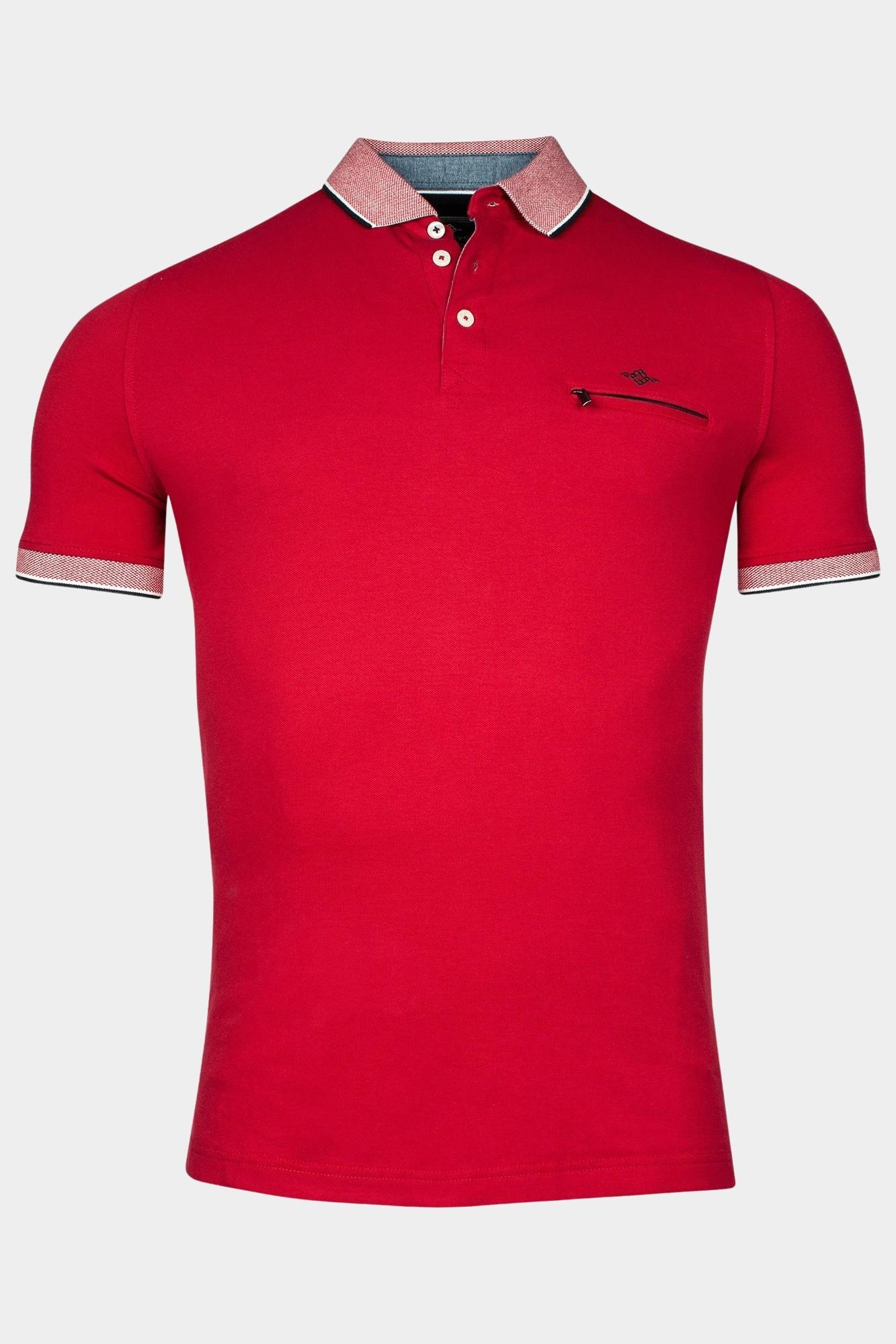 Baileys Polo korte mouw Roze Poloshirt Pique 415288/31