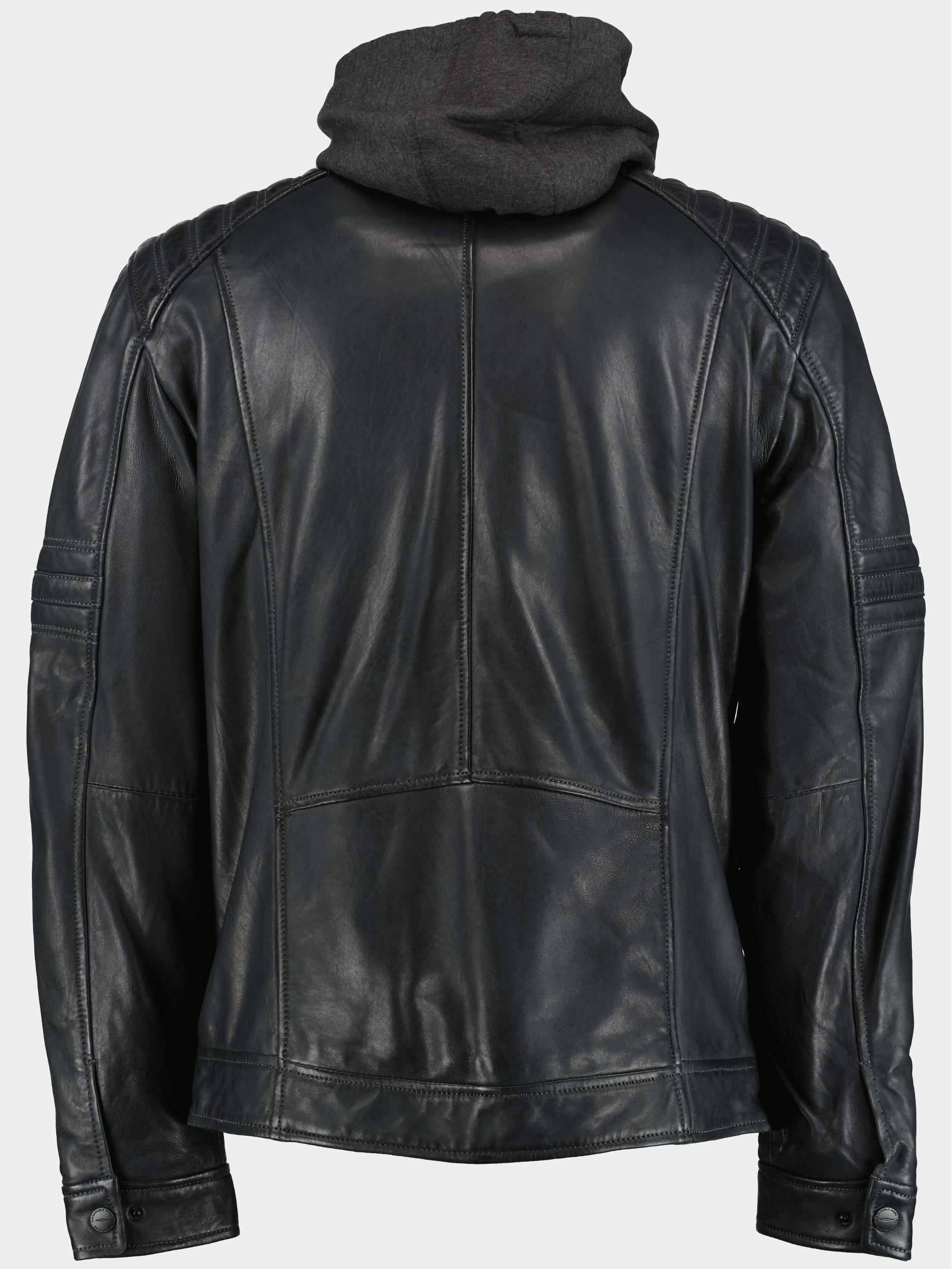 Donders 1860 Lederen Jack Blauw Leather Jacket 52320/790