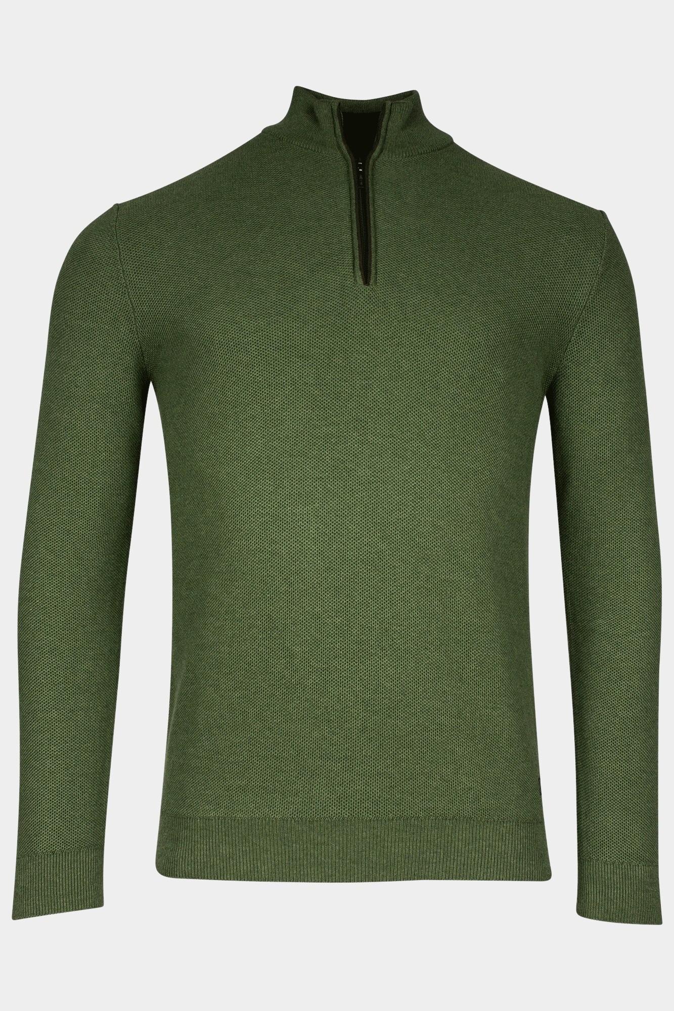 Baileys Half Zip Groen Pullover 1/2 zip 428491/785